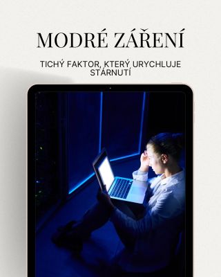 Modré světlo je součástí našich životů ve dne, večer, ale i v noci. Displeje, LED osvětlení, pouliční lampy… v běžném...
